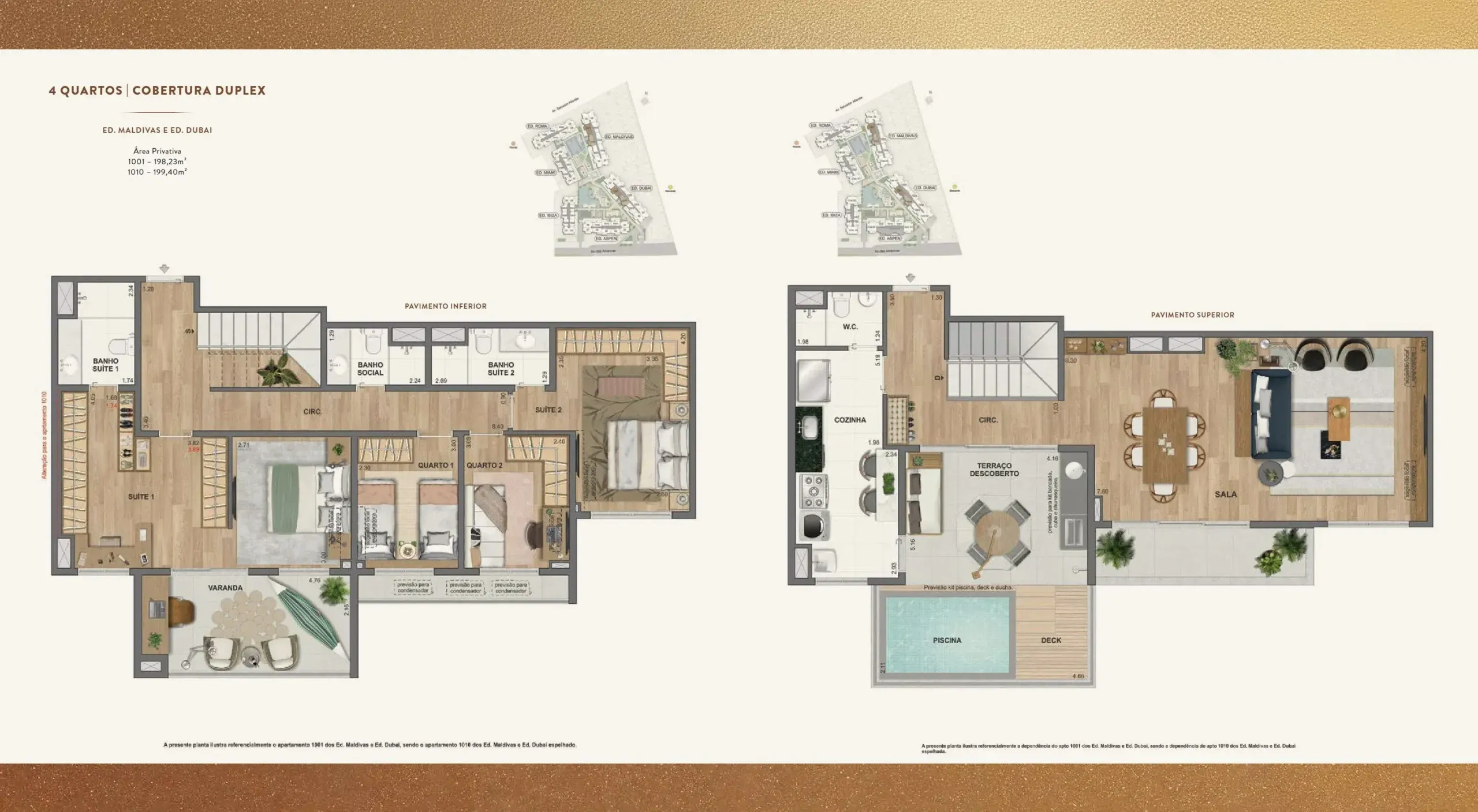 Cobertura Duplex
