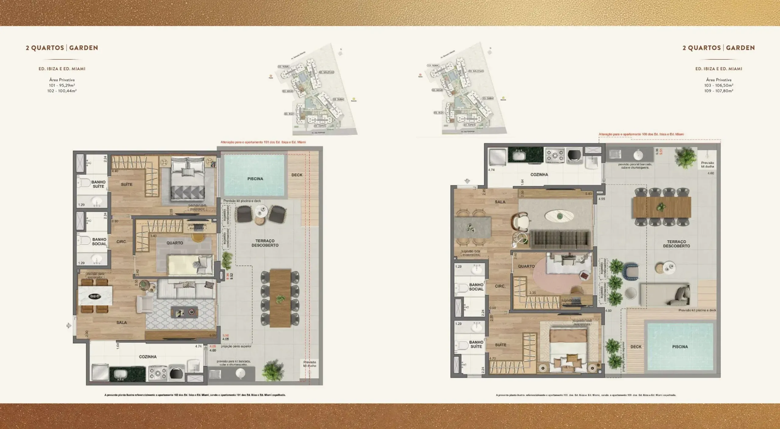 We Barra by Living — Plantas tipo